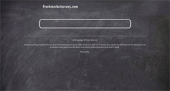 Desktop Screenshot of freshmarketsurvey.com